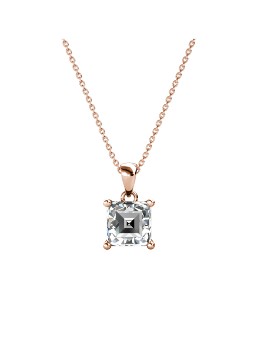 Simple Square Calle Set - Rose Gold and Crystal - Image 4