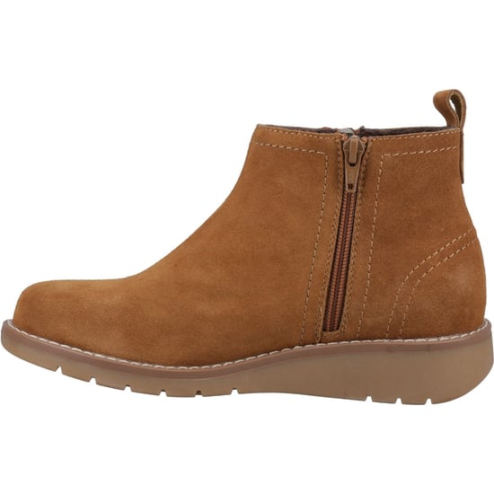 Hush Puppies Libby Suede Women's Tan Boots - Image 4