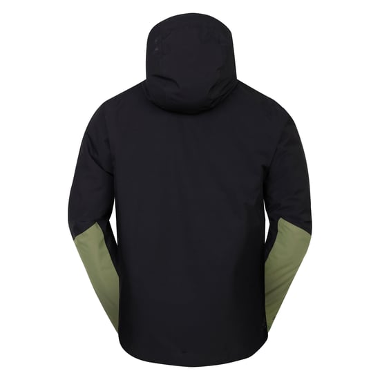 Dare 2B Heren Precision II Ski jas (Zwart/Levendgroen) - Image 2