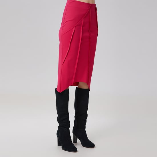 Asymmetric structural lines skirt - Image 5
