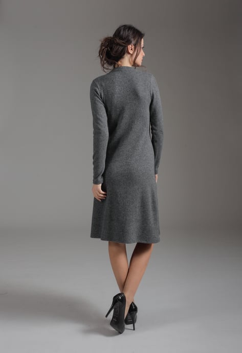 Long Sleeve Empire Line Dress