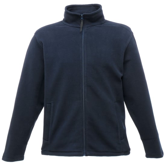 Regatta Mens Plain Micro Fleece Full Zip Jacket (Layer Lite) (Dark Navy)