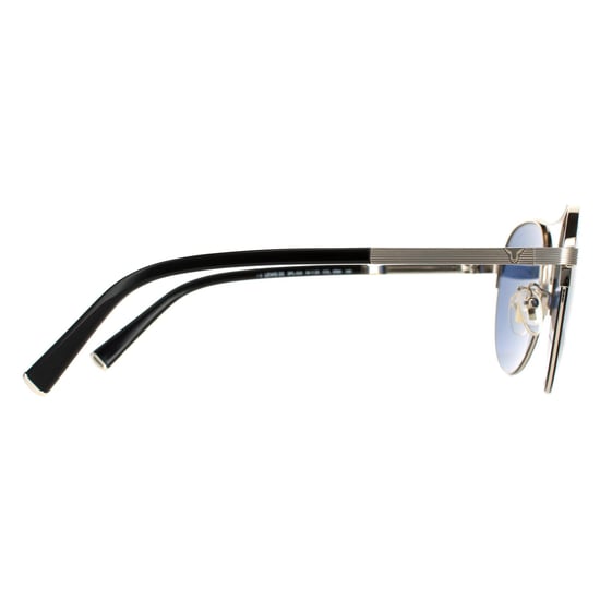 Police Aviator Mens Shiny Light Gold Blue SPLA24 Lewis 03