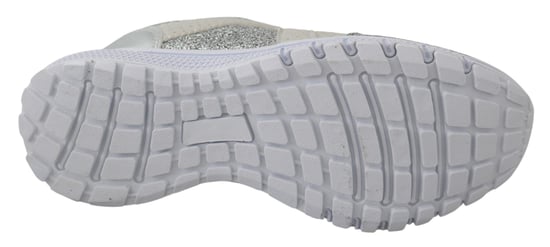 Plein Sport Kvinnors Silver Polyester Runner Jasmines Sneakers Skor - Image 5