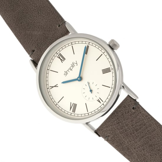 Simplify The 5100 Leather-Band Watch