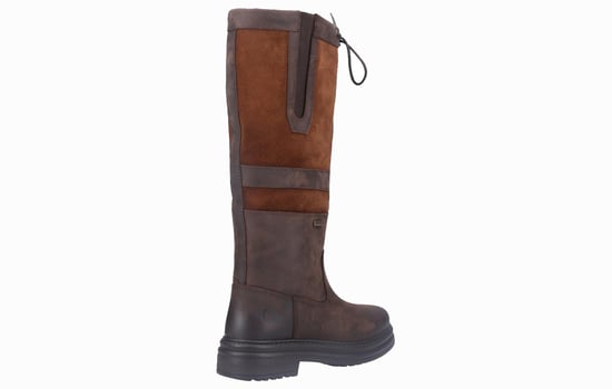 Cotswold Broadway Dames Leren Bruine Laarzen - Image 3