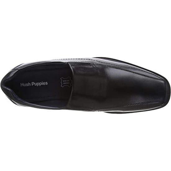 Hush Puppies Boys Brody Leather Shoes (Black) - Image 5