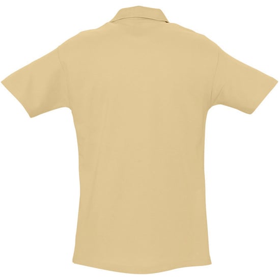 SOLS Heren Lente II Korte Mouw Zwaarlijvig Poloshirt (Zand) - Image 2