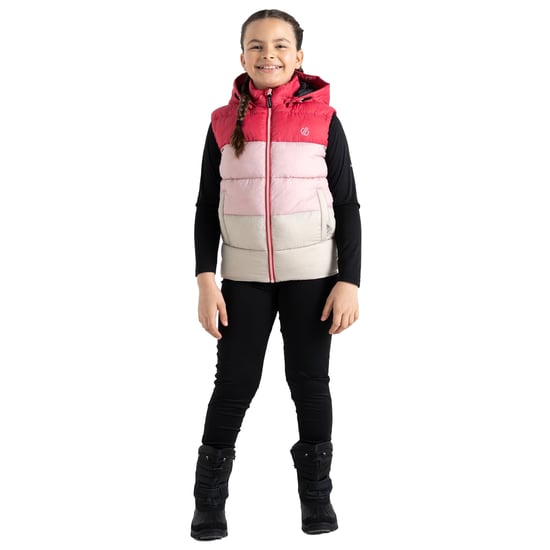 Regatta Childrens/Kids Jolly Padded Gilet (Berry Pink/Pale Mauve)