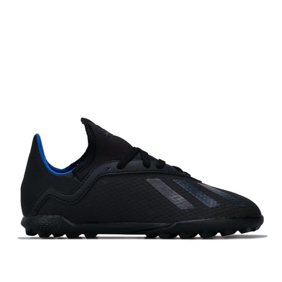 Boy's adidas Children X 18.3 Astro Turf Trainers in Black