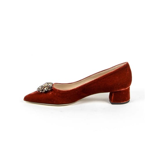 V 1969 Italia Womens Pump 3110276 VELLUTO ROSSO