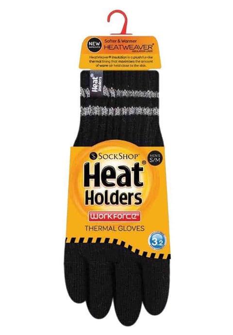 Heat Holders - Hi-Vis reflecterende handschoenen voor heren - Hoi Vis Zwart - Image 2