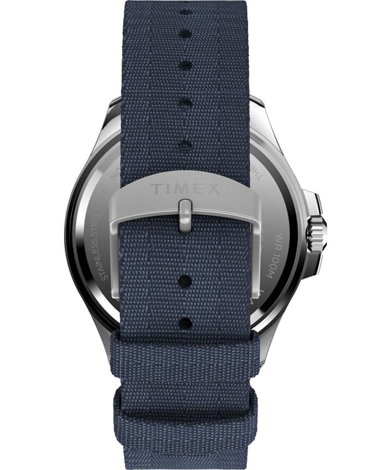 Timex Harborside Coast Heren Blauwe Horloge TW2W62700 - Image 4