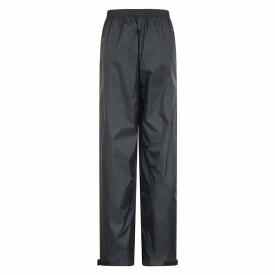 Mountain Warehouse Mens Downpour Waterproof Trousers (Black) - Image 2
