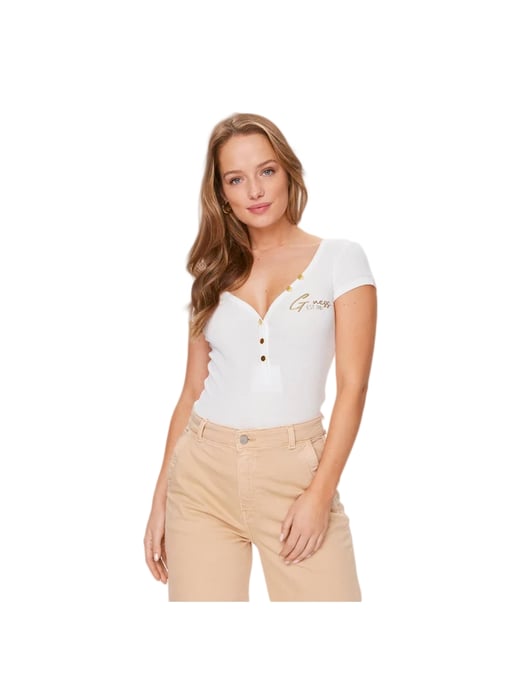 Guess women's t-shirt henley olympia - Image 1