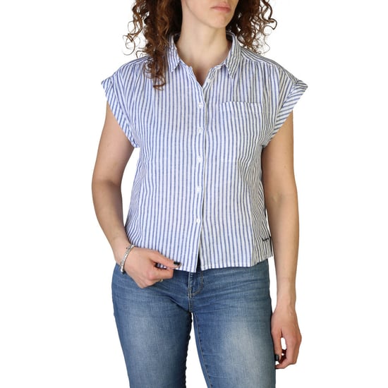 Pepe Jeans Iris_Pl304213 White Womens  Shirts - Image 1