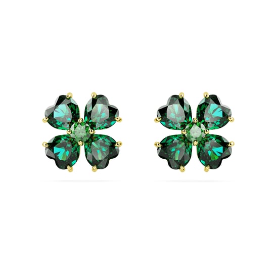 Swarovski 'Idyllia' Dames Gouden Vergulde Metalen Oorringen - Goud 5666236 - Image 1