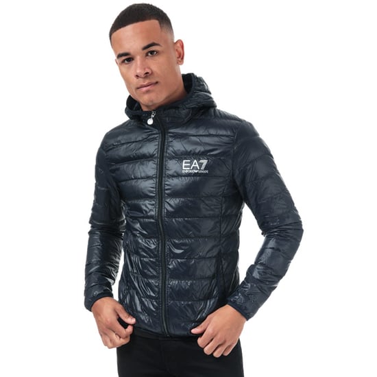 Men's Emporio Armani EA7 Core ID Down Jacket in Navy