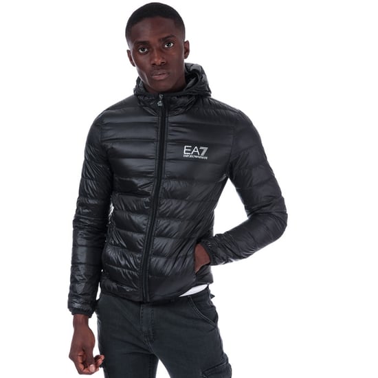 Heren Emporio Armani EA7 donsjack in zwart - Image 5