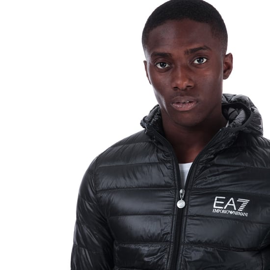 Heren Emporio Armani EA7 donsjack in zwart - Image 6