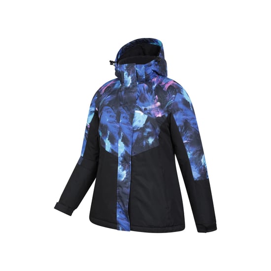 Mountain Warehouse Womens/Ladies Dawn II Printed Ski Jacket (Bright Blue)