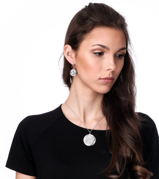 Orphelia 'Anabel' Dames 925 Sterling Zilveren Ketting met Hanger - Zilver ZH-7097 - Image 5