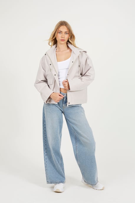 Stone Short Coated Jacket