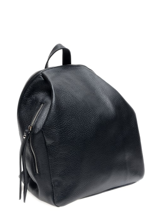 Anna Luchini SS22 AL 1677 Black Leather Bag - Image 4