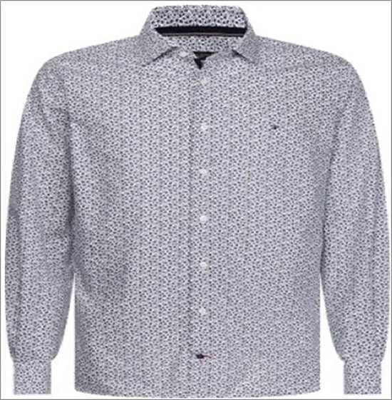 Tommy Hilfiger Men Shirt Floral    Blue - Image 1