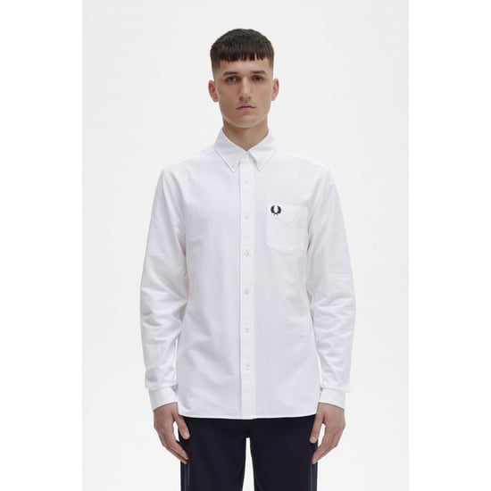 Fred Perry Mens Long Sleeve Oxford Shirt