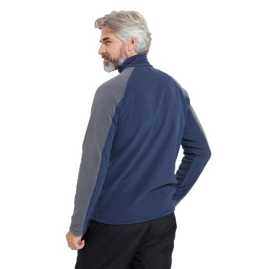Mountain Warehouse Heren Ashbourne II Half Zip Fleece Top (Donkerblauw) - Image 2