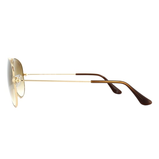 Ray-Ban Sunglasses Aviator 3025 001/51 Gold Brown Fade