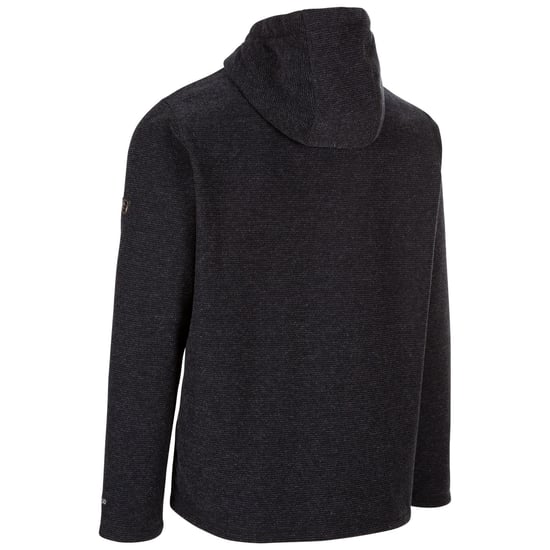 Trespass Mens Sheelane Marl Fleece Jacket (Black)
