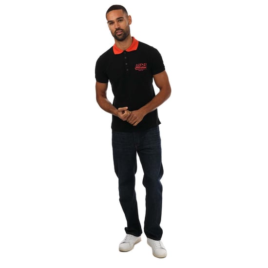 Heren Diesel D-Macs Straight Jeans in Denim - Image 3