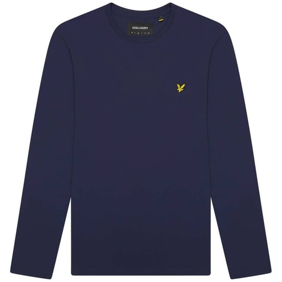Lyle & Scott Mens Long Sleeve Regular Fit Cotton T Shirt - Image 3