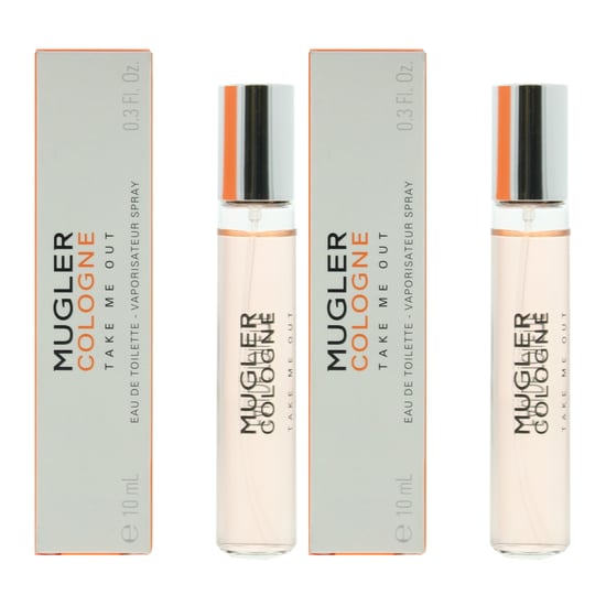 Mugler Cologne Take Me Out Eau de Toilette 10ml Travel Spray x 2