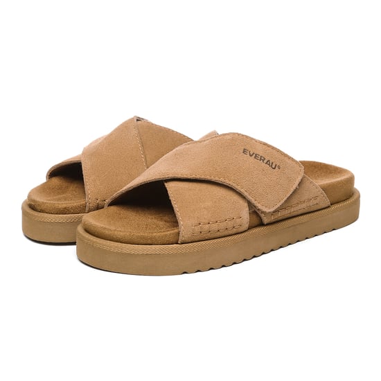 EVER AU Australia Sandaler i rosa läder för kvinnor - Image 4