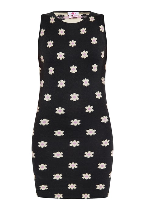 Mymo Jurk Dames ZWARTE ROOM PAARS - Image 1