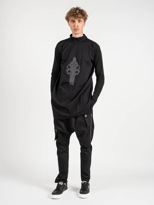 La Haine Inside Us Sweatshirt Wannact-Unisex Woman's Black - Image 2