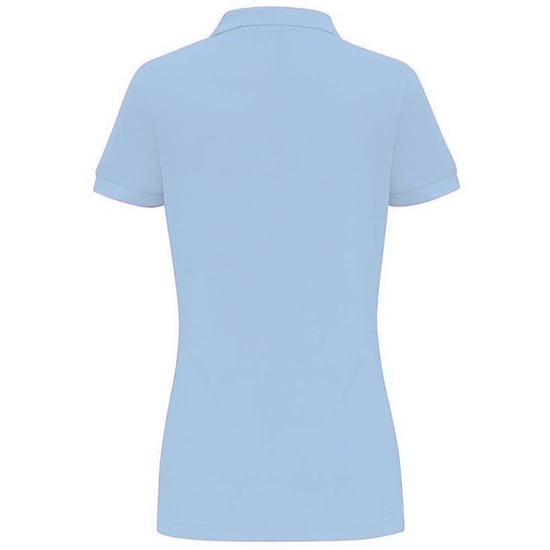 Asquith & Fox Dames/dames Poloshirt met korte mouwen en effen mouwen (Sky) - Image 2