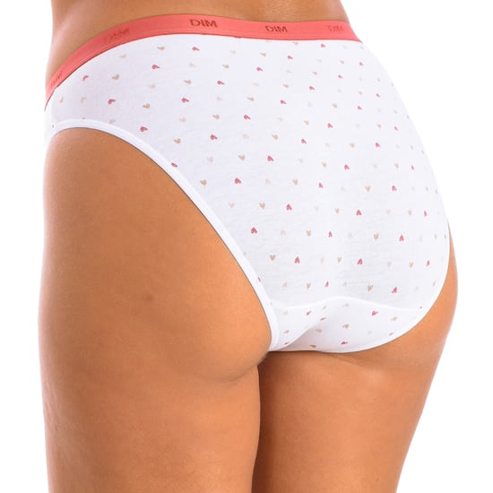Pack-3 Panties Slips Coton Strech D4C17 woman