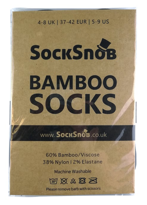 4 Pairs Bamboo Invisible Liner Socks Unisex with Non Slip Grip - Image 2