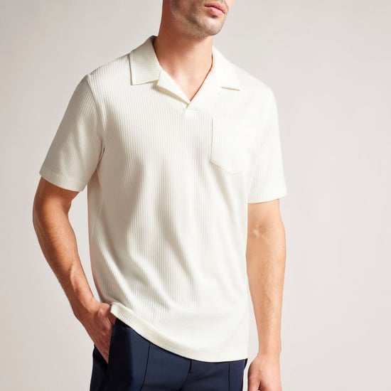 Men's Ted Baker Arkes Regular Fit Polo Shirt in White