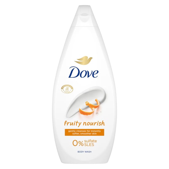 Dove Fruity Nourish Body Wash 0% Sulfate SLES for Softer & Smoother Skin, 720ml