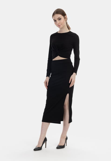 myMo at night Jersey Midi rok - Image 1