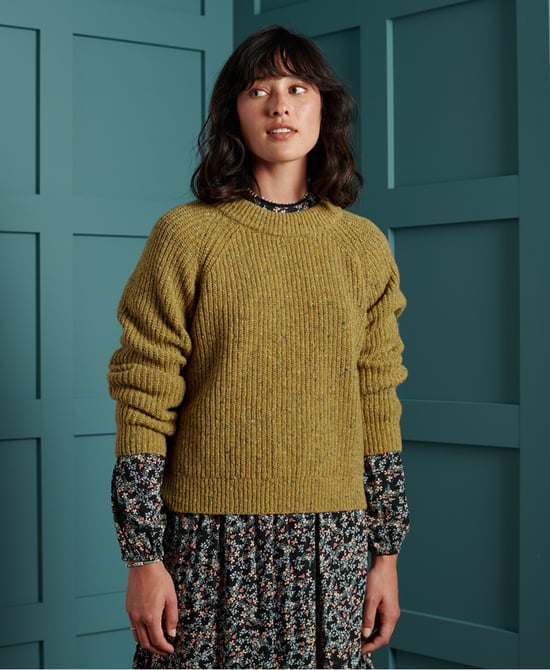 Superdry Freya Tweed Crew Jumper