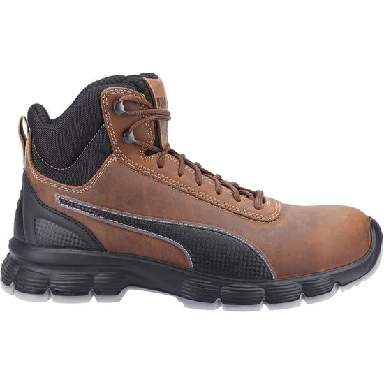 Puma Safety Condor Mid Nubuck Brown Safety Boots - Image 4