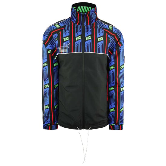 Puma King Mens Black Track Jacket - Image 2