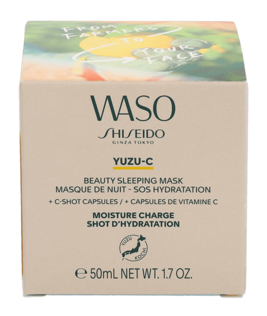 Shiseido WASO Yuzu-C Beauty Sleeping Mask 50 ml