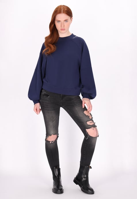 Dreimaster Sweatshirt Dames marine - Image 2